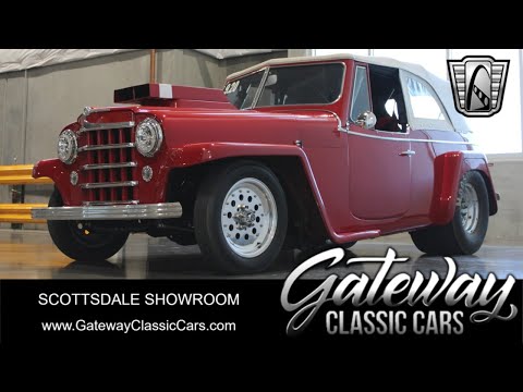 1950 Willy's Jeepster Stock #2170-SCT