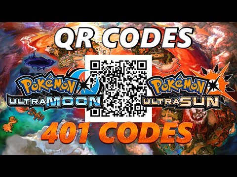 Qr Codes Pokemon Ultra Sun Points 08 21