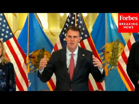YouTube video thumbnail: Gov. Kevin Stitt Unveils New Hospital Price Transparency Law In Oklahoma