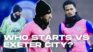 Previewing Manchester City vs Exeter City