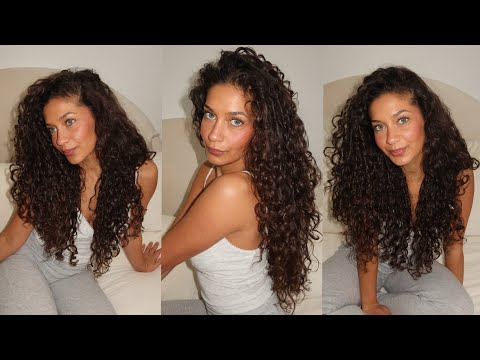 2024 LONG CURLY HAIR ROUTINE | DETAILED