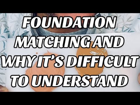 Foundation matching for beginners