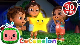 Twinkle Twinkle 🌟 Sing Along with Nina | CoComelon Nursery Rhymes & Kids Songs