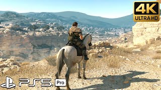 METAL GEAR SOLID 5 Remaster Gameplay (PS5 Pro) 4K 60FPS