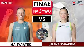 IGA ŚWIĄTEK - JELENA RYBAKINA I WTA 1000 TORONTO I RELACJA RADIOWA
