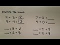 Basic Addition and Properties of Numbers