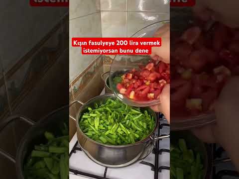 Kış ayında fasulyeye 200 lira vermek istemiyorsan bunu dene #pratiktarifler