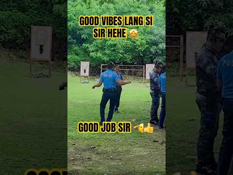 PULIS NA MAGALING SUMAYAW SA GITNA NG TRAINING! ๐ฎโโ๏ธ๐ซก #shorts #shortvideo #goodvibes