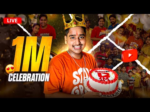 1 Million Subscriber Special Live 😍🎉 | Guruu boi | #1millionsubscriber #guruuboi