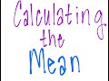 Exploring Mean in Mathematics