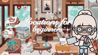 Recommend locations for beginners! 💵 | Toca Life