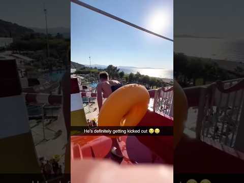 Collection of water slides#waterslide #side #waterpark #funfair #fyp