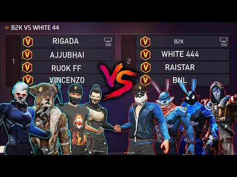 WHITE 444, B2K, RAISTAR, BNL VS RUOK FF, AJJUBHAI, VINCENZO, RIGADA / 4VS4 THE LEGENDS ARE BACK