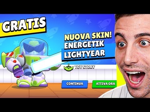 ENERGETIK LIGHTYEAR GRATIS! Brawl Stars ITA!