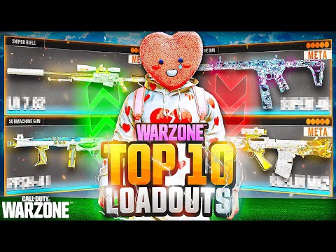 TOP 10 *BROKEN* META Loadouts in Warzone