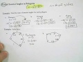 Properties of Polygons and Angles