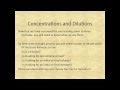 Allegation and Percent Solution Concepts