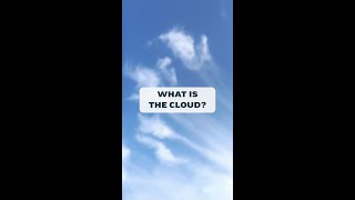 Ever wondered what "The Cloud" actually is?
