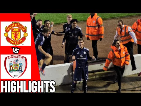 Manchester United vs Barnsley | What a Comeback | All Goals & Highlights | 20/08/24