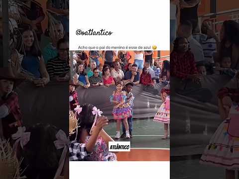 reação do pai diz td, se e menina o susto é garantido!😂💥 Assiste até o final e tenta n rir! #saojoao