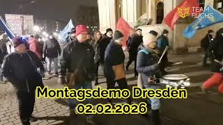 Montagsdemo Dresden 02.02.2026