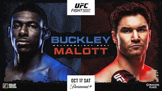 UFC FIGHT NIGHT EDMONTON BUCKLEY VS MALOTT PICKS