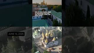 Before and after Russia’s attack on the Kyiv Pechersk Lavra