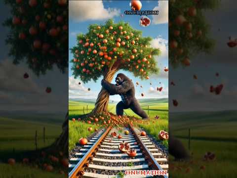 কবুতরের কষ্টের গাছ King Kong উপড়ে ফেললো 😭 #ai #pigeon