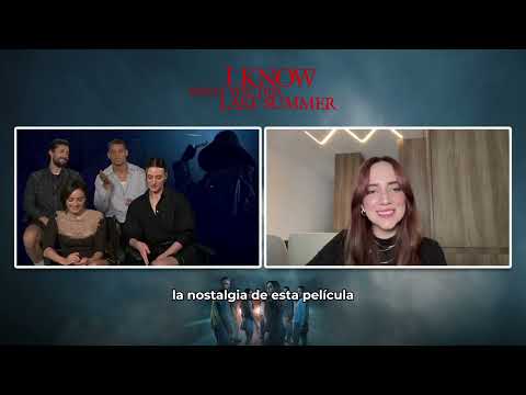 Entrevista al elenco de | SE LO QUE HICIERON EL VERANO PASADO | Cinemex