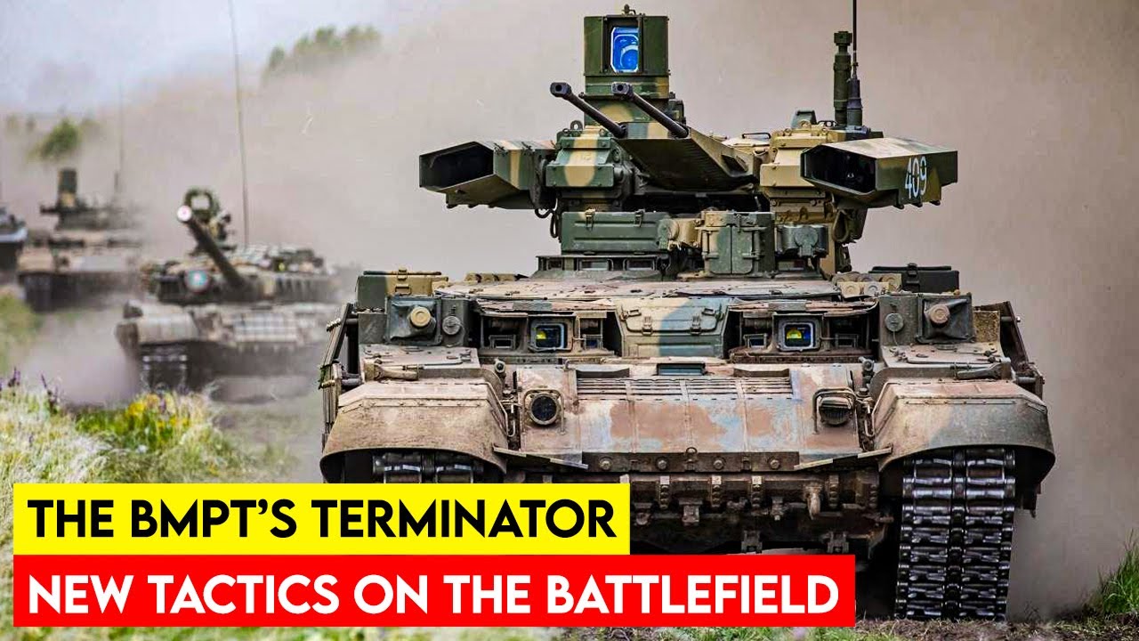 Russian BMPT Terminator’s Surprising Tactics in Ukraine’s Battlefield