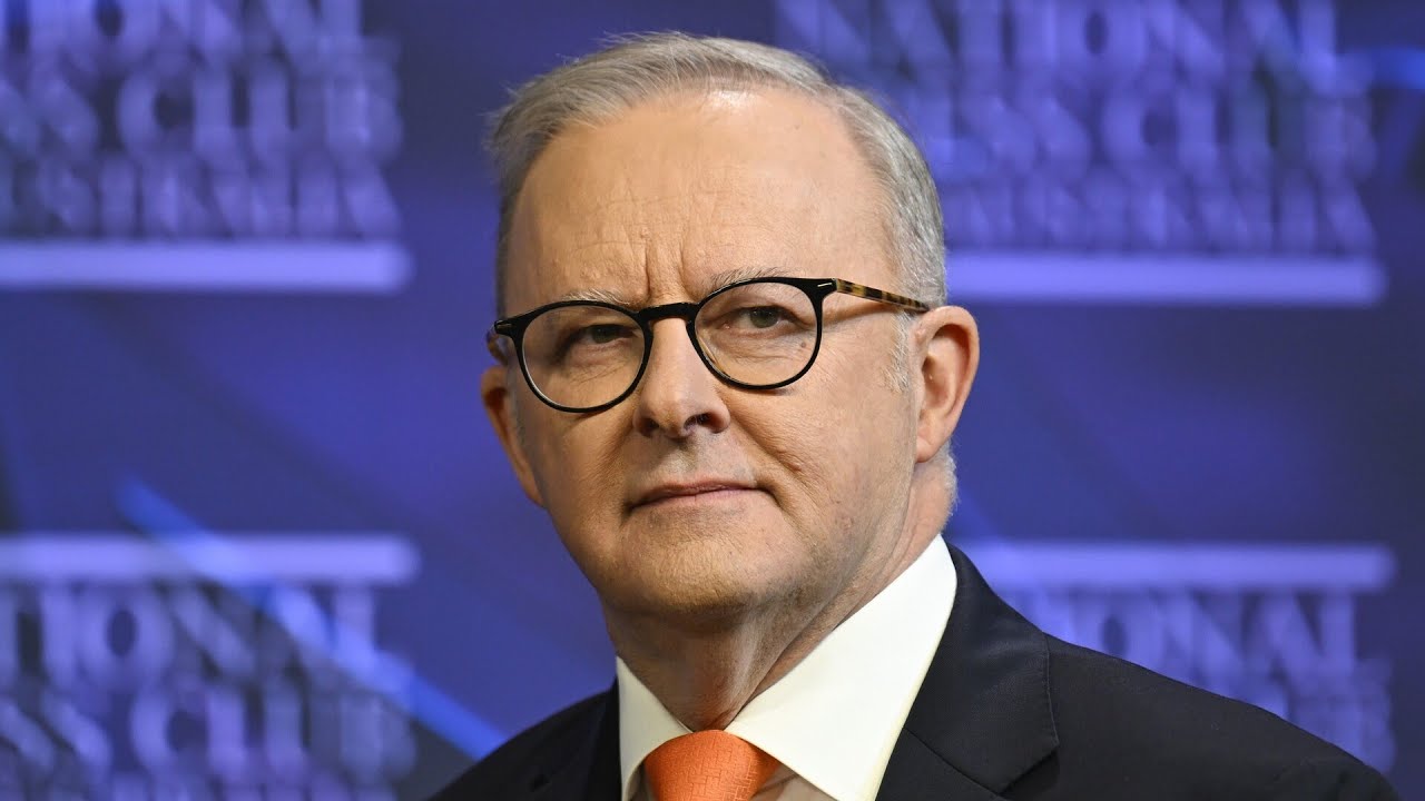 PM touts ‘progressive patriotism’ agenda at National Press Club address
