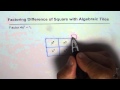 Factoring Polynomials with Algebra Tiles