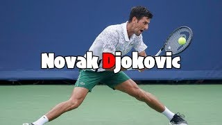 【テニス】ジョコビッチの完璧すぎるバックハンド！これはどうしようも無い…【スーパープレイ】【神業】Novak Djokovic Backhand Shots Super Play