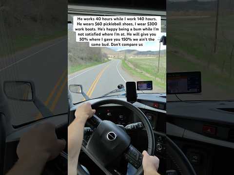 Trucker Caught In A Real-Life Horror Movie #truckdriver #trucking #bluecollar #hardwork #work