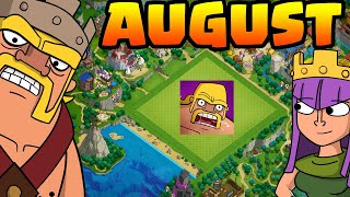 AUGUST SAISON! 😎 ALLES NEUE! 💪 SKINS, SZENERIE & MEHR! (Clash of Clans)