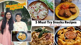 5 Best Snacks recipes for busy days