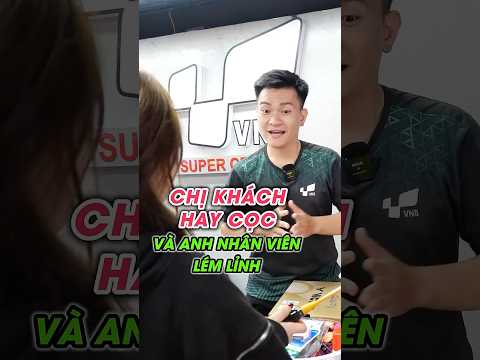Nhân Viên vs Khách đọ sức Mua Vợt cầu lông Lining Carbon Graphite A700 #badminton #vnb #shorts