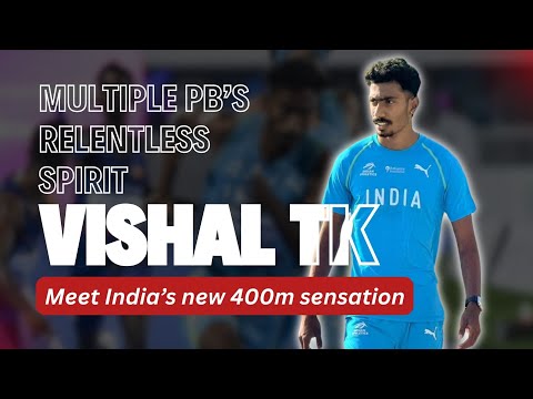 Meet the Fastest Indian Quartermiler of 2025: Vishal TK