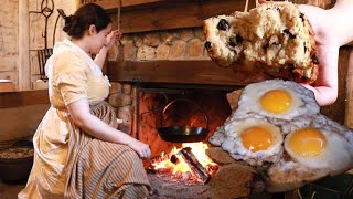 Making Breakfast in the 1820s |Coffee, Cake, Eggs| ASMR