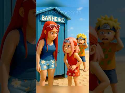 Sakura passou mal na praia... Naruto ficou preocupado!?