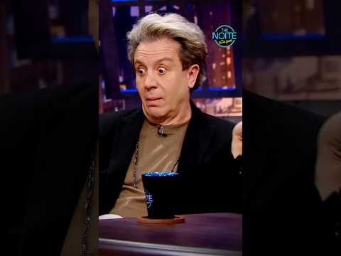 Olha o bigulim dele 🤏🤣 #humor #danilogentili #thenoite #sbt