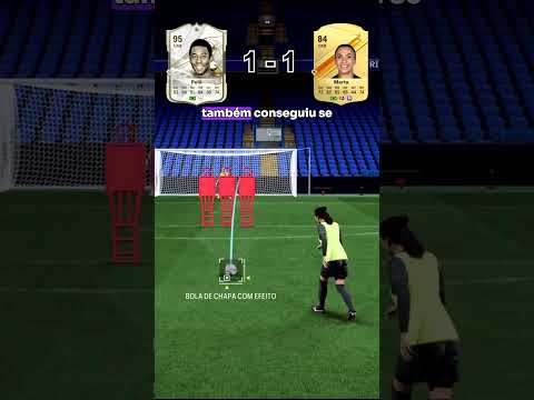 FIFA | QUEM É MELHOR MARTA X PELÉ? #shorts