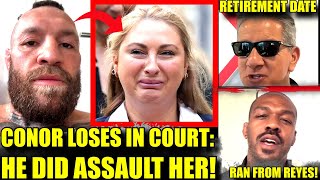 Conor McGregor just took another L in Court Today,Bruce Buffer announces retirement date,Jones RAN!