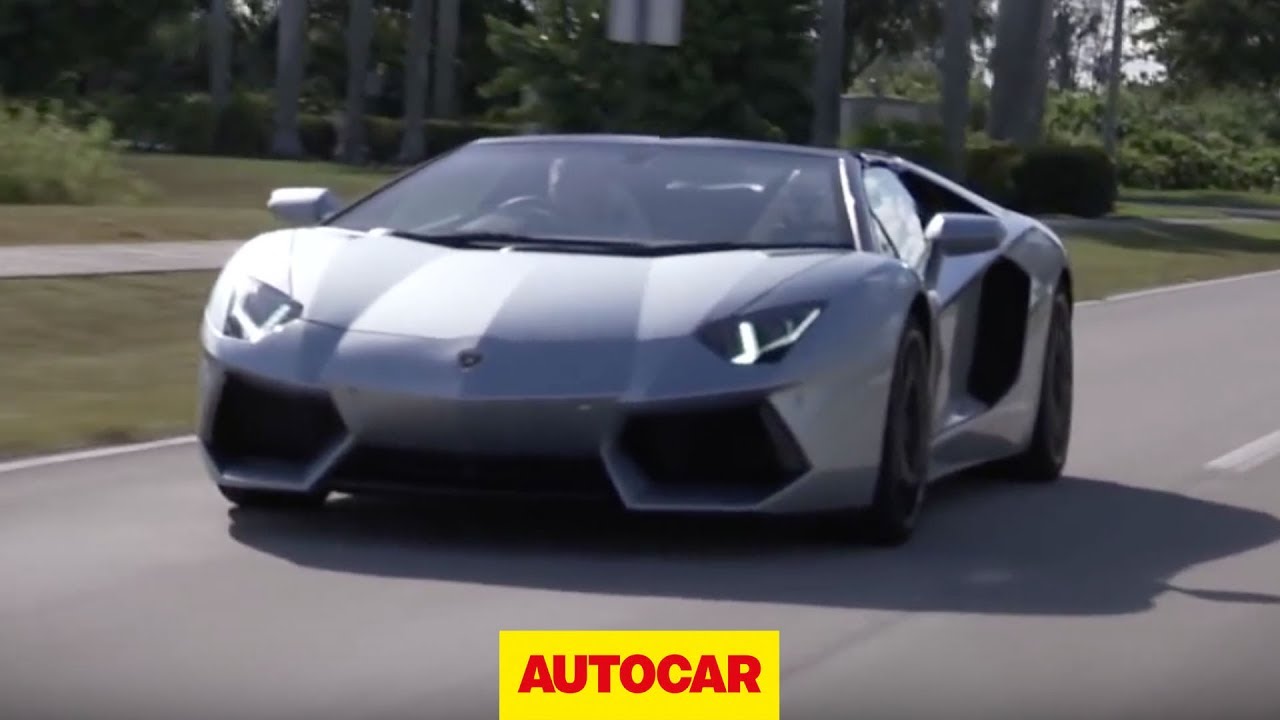 Lamborghini Aventador Roadster drive review - autocar. co. uk