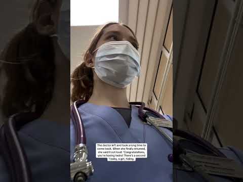 The doctor was shocked by what he saw!