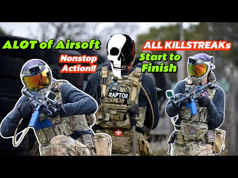 KillStreak CHAOS | SEE IT Start to Finish | Black Ops Airsoft Bristol, WI