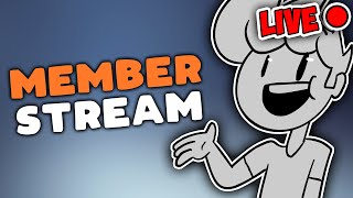 🔴Try not to get distracted by chat challenge - Member Stream