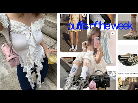 pinterest picks my outfits for the week 🎀 OOTW VLOG