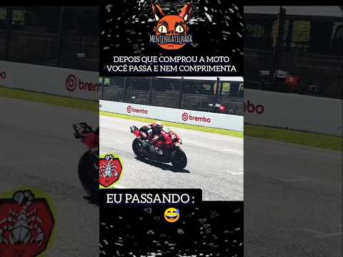 EU PASSANDO DE MOTO 👀🤣 #moto #memes #engraçado #motovlog #grau