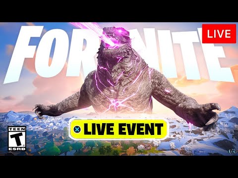 🔴GODZILLA DÉBARQUE ENFIN SUR FORTNITE ! PRÉPAREZ-VOUS À L'AFFRONTEMENT ÉPIQUE !"